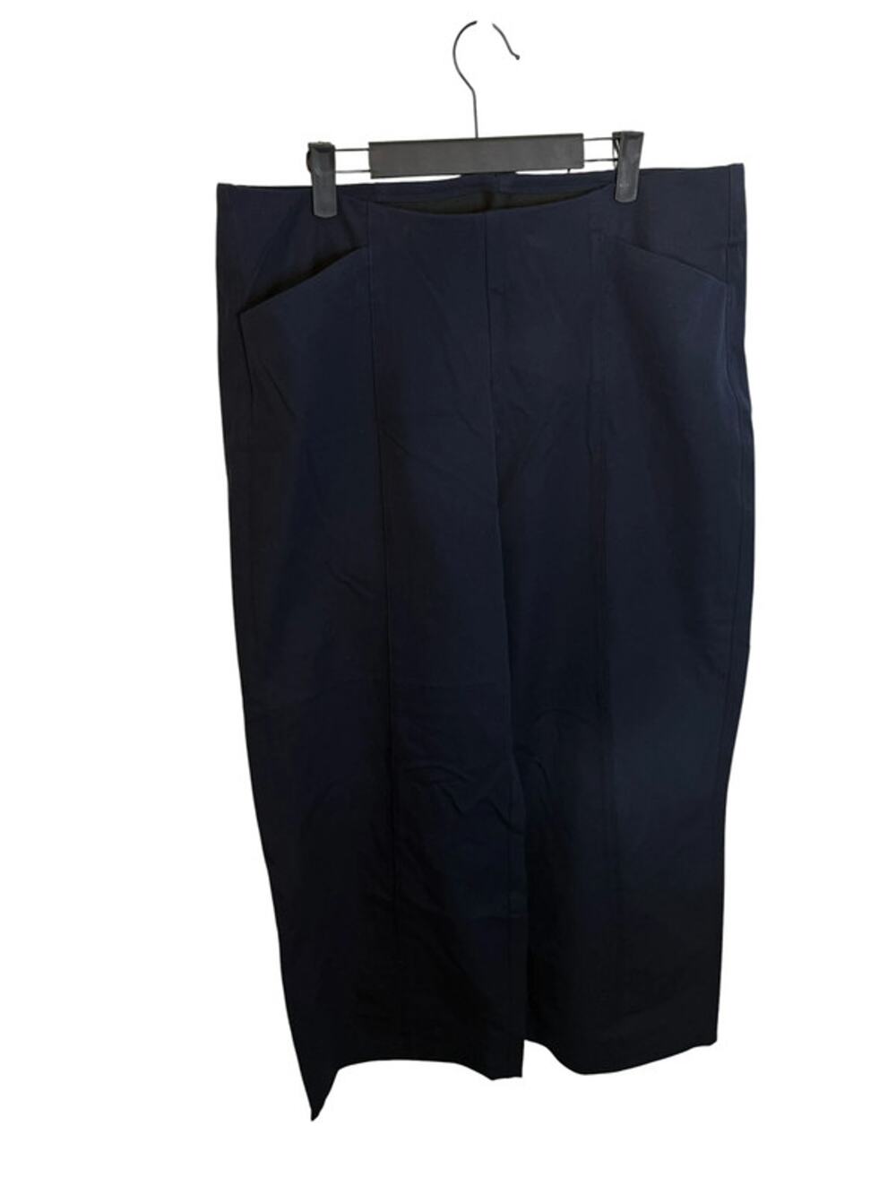 Old Navy Navy Blue Pull On Wide Leg Pixie Pants
